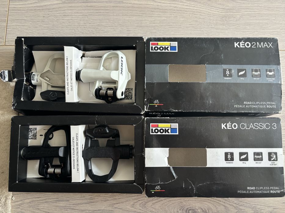 Pedale cursiera Look Keo 2 Max si Look Keo Classic 3 - NOI