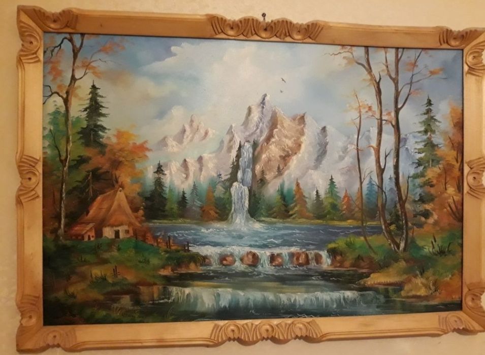 Tablou pictat peisaj