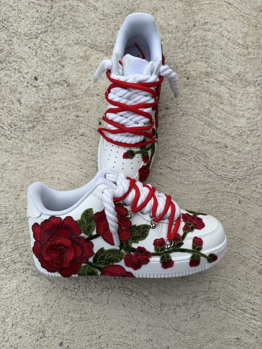 Nike Air Force 1 Red Blossom Edition