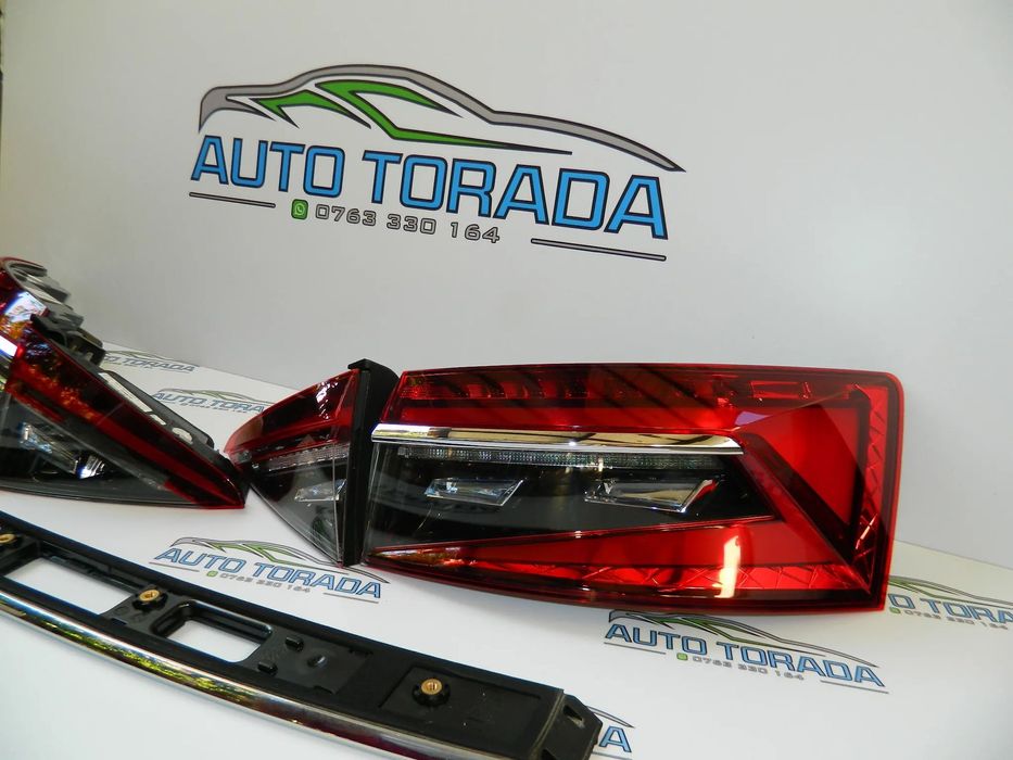 Stopuri, Stop Led stanga dreapta Skoda Superb 3 Facelift model 2020-2022 cod 3V5945207C, 3V5945208C, 3V5945308 G, 3V5945307F