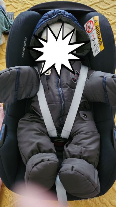 Adora 2 комбинирана количка 3 в 1 trio essential  graphite