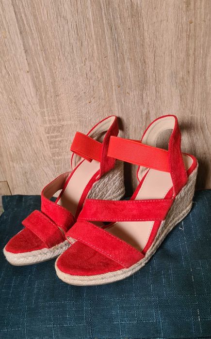 Sandale tip espadrile