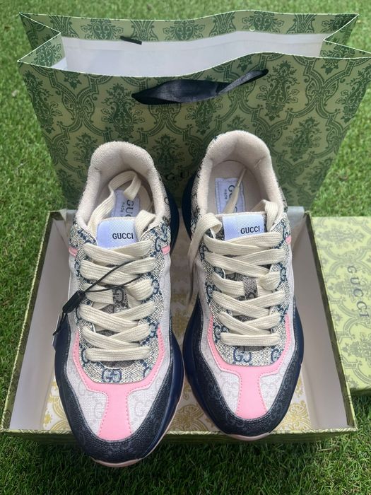 Gucci rhyton Pink Canvas Full box premium