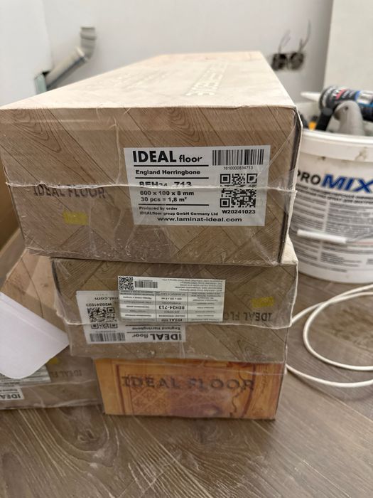 Ламинат дуб бурбон елочка