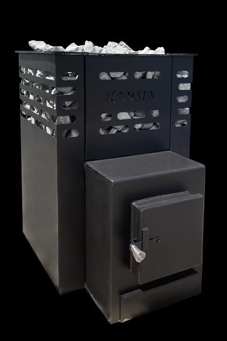 Печь для бани на угле 18 кубов