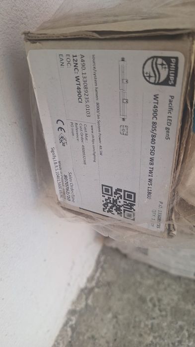 Lampa LED Industriala Etansa Philips Pacific LED gen5 WT490C DALI NOUA