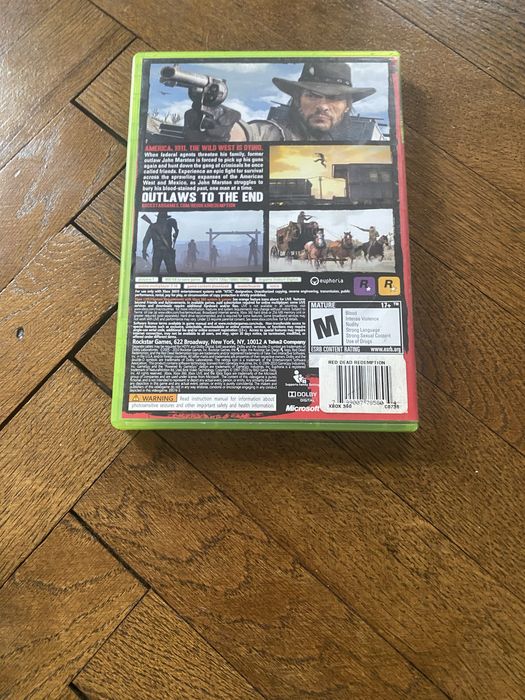 Red Dead Redemption Xbox 360 Оригинална кутийка с книжка