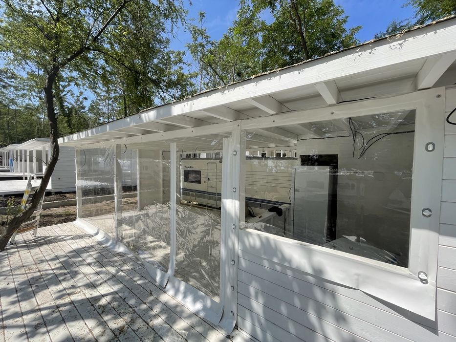 Ветроупорни завеси тенти шатри покривала барбекюта ветробрани