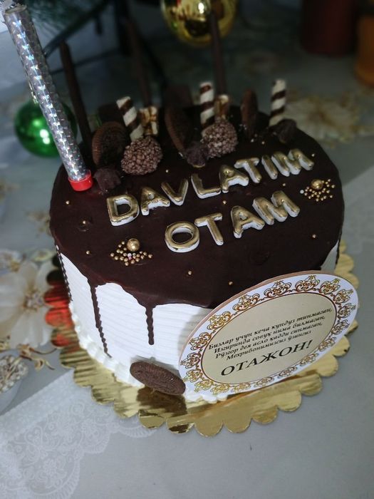 Buyurtma asosida tortlar tayyorlaymiz!  Готовим торт!  От 70 тысяч