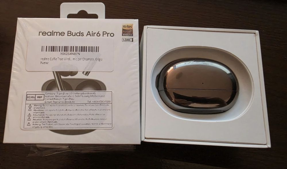 Căști Wireless Realme Buds Air 6 Pro – ANC 50 dB, LDAC, Bluetooth 5.2