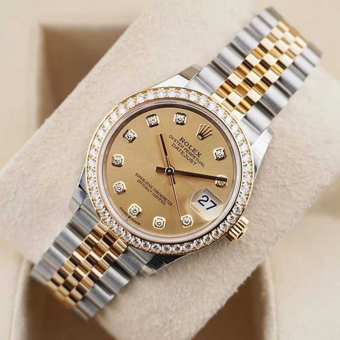 rolex datejust 31mm диамантен Дамски