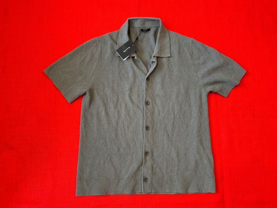 Massimo Dutti-оригинална  риза трикотаж 48м-52л