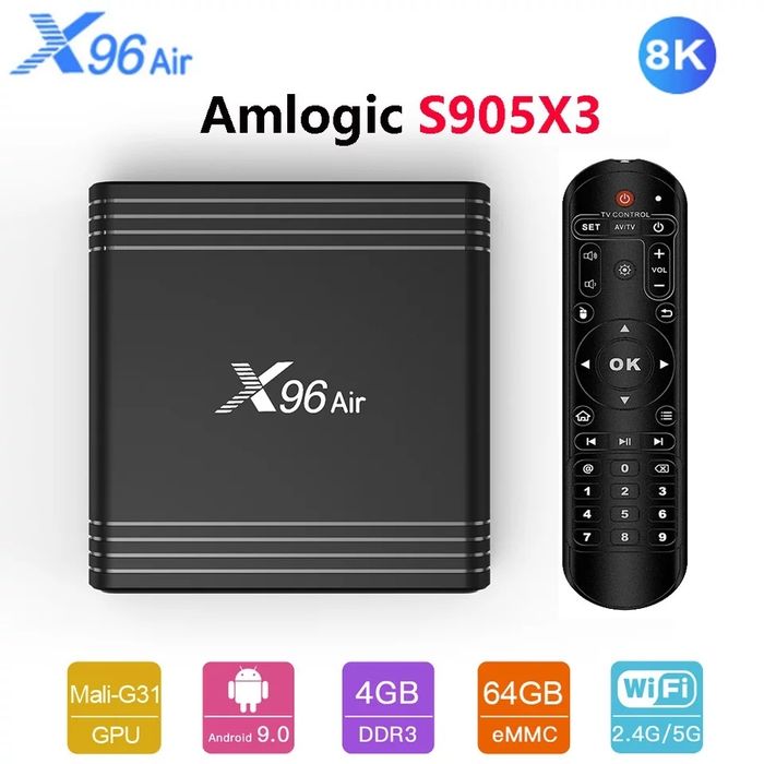 TV Box X96 Air S905X3