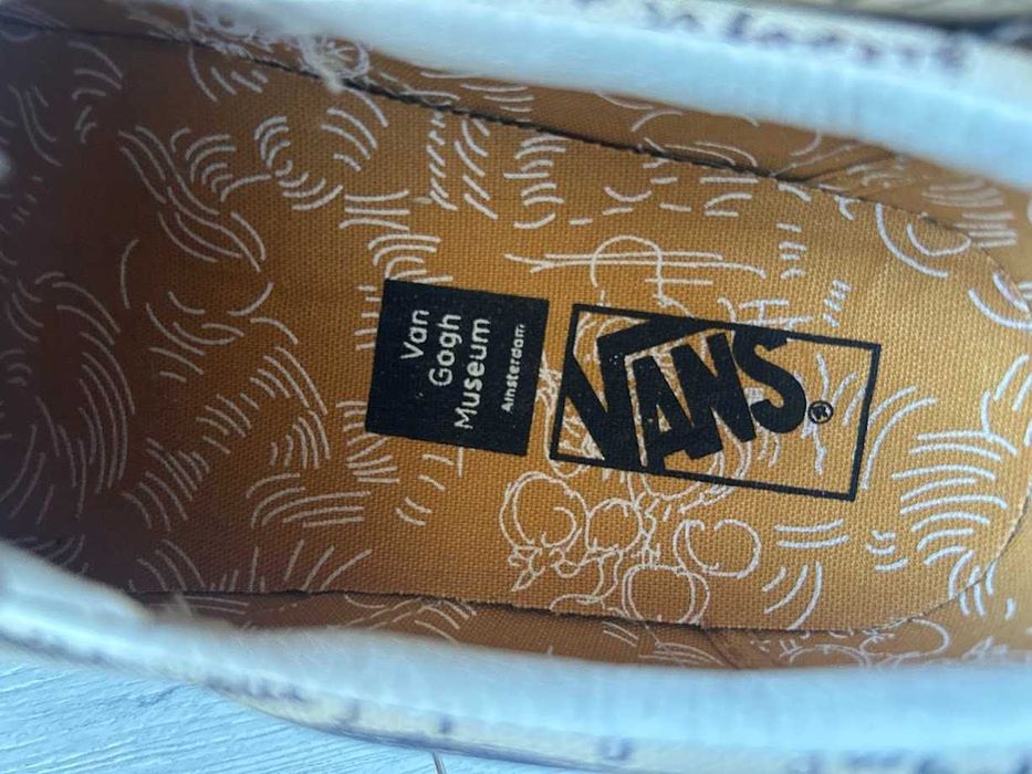 Кецове Vans x Vincent Van Gogh slip-on Limited edition 38.5