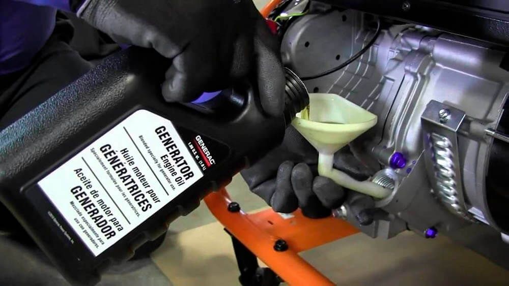 Ремонт и замена масло генераторов / remont va generator moy almashish