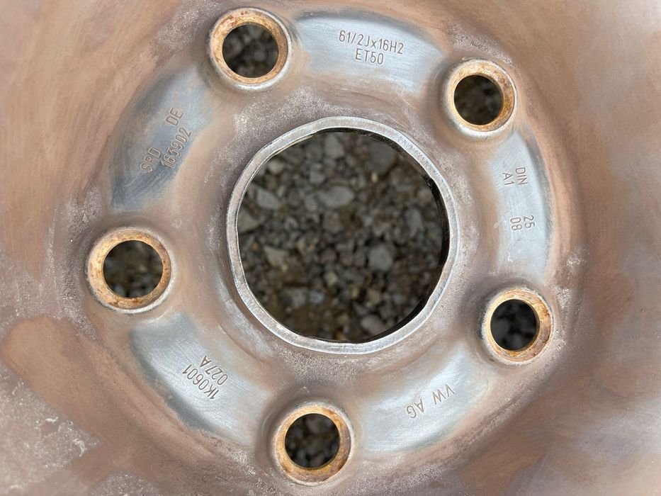 Jante tabla 5x112 vw audi skoda seat cu anvelope de vara 205 55 16