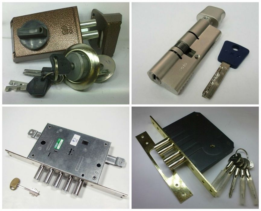 Установка замков и Qulfarni ornatish