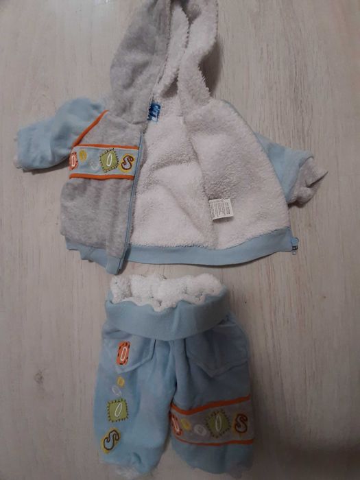 Плюшен комплект за бебе - зимен