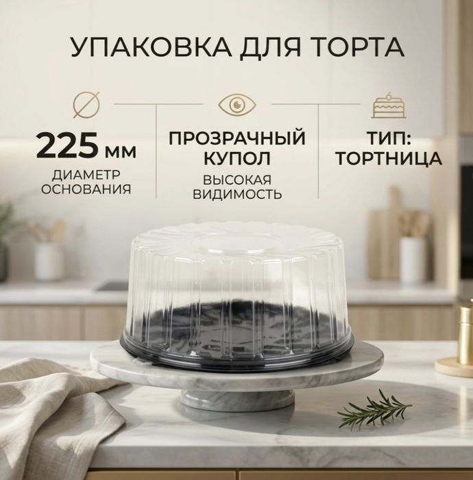 Упаковки для тортов