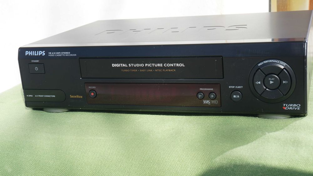 Video recorder VHS PHILIPS VR610 stereo Hi-Fi