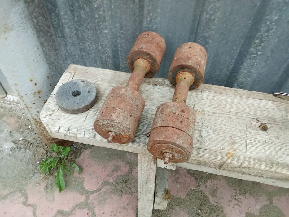 Продам гантели по 10 кг.