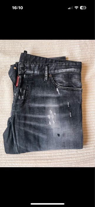Jeans DSQUARED2 negri barbati