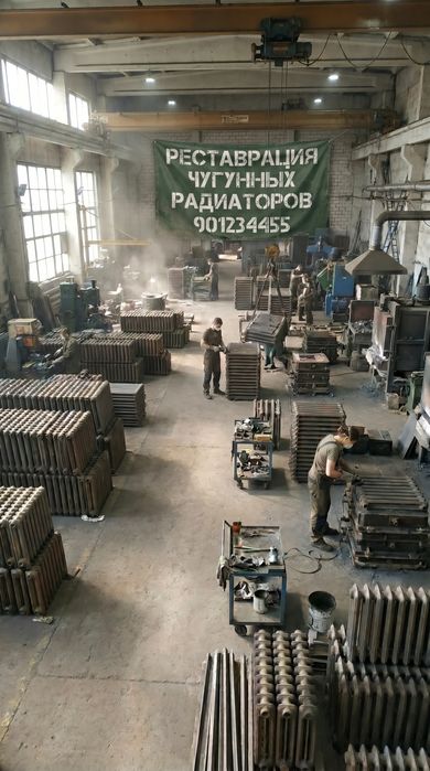Чугунные батареи реставрация гарантия и качества