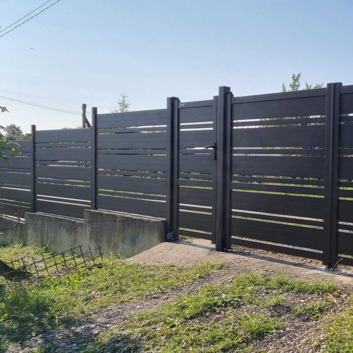 Garduri și porți din aluminiu || Asigurăm montajul și construim structura (metal, beton, bolțari de beton) || Hai să discutăm