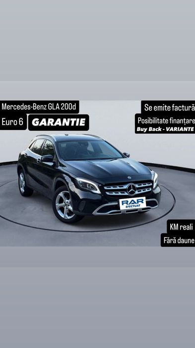 Mercedes-Benz GLA Led/CarPlay/Cameră/Interior Piele/Padele/Keyless/Jante 18