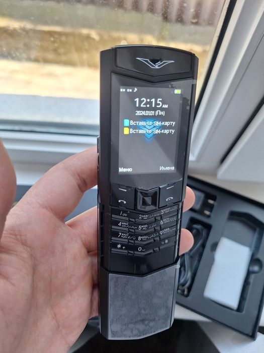 Телефон vertu новый в коробке!