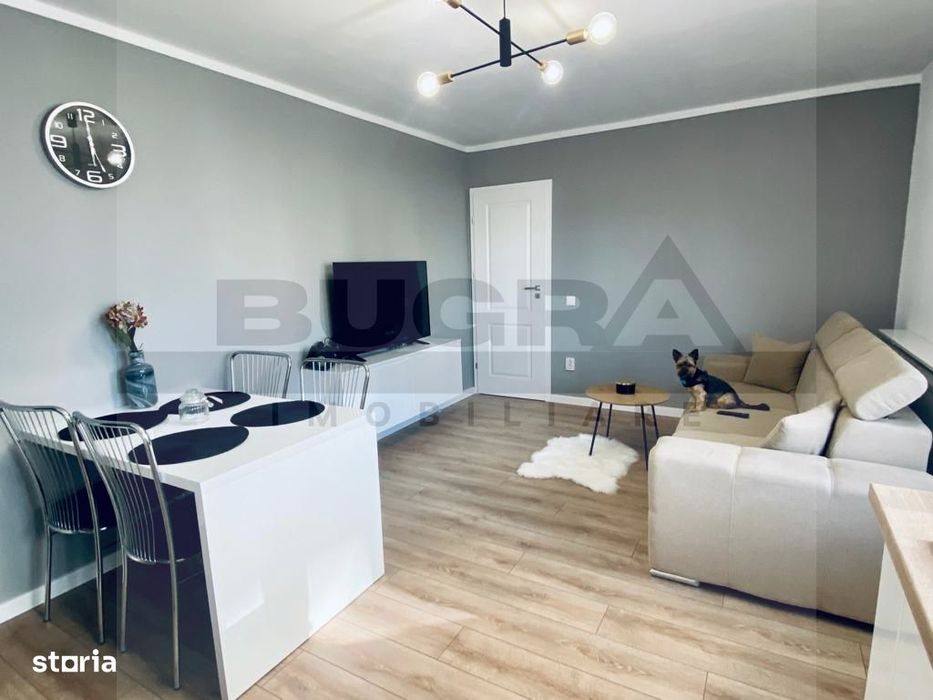 Apartament 3 camere, 52 mp, etaj intermediar, garaj, zona Intre Lacuri — fotografia 1