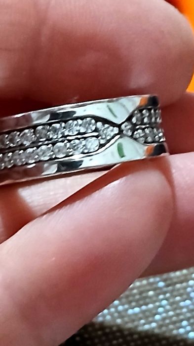 Vand inel argint bvulgari m18 mm 600 lei