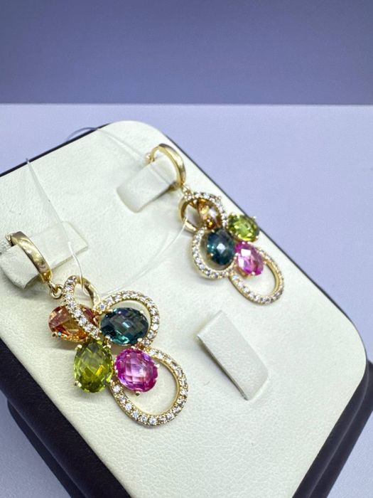 Золотые серьги #MA960356