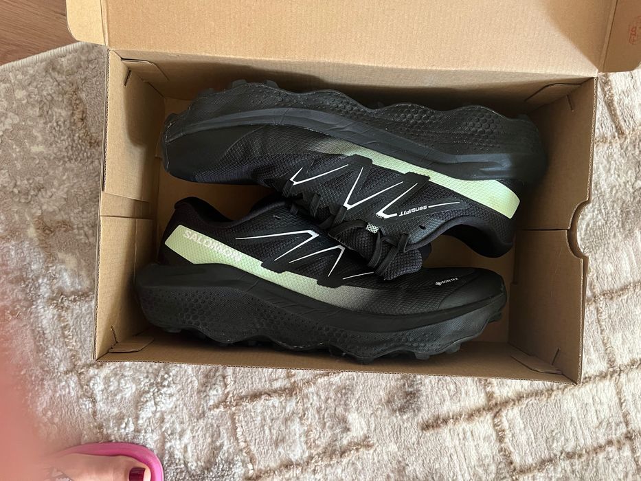 Обувки За Бягане Salomon Shoes Ultra Flow 2 Gtx Black/Black/Patin