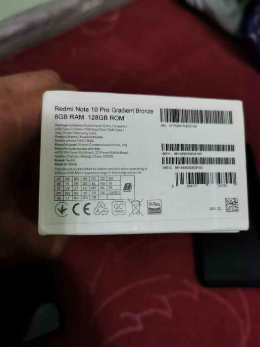 Xiaomi redmi note 10 pro