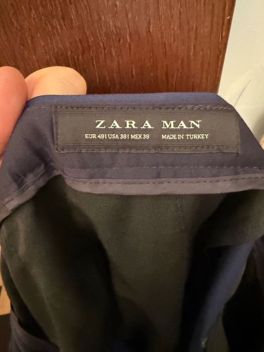 Costum albastru Zara