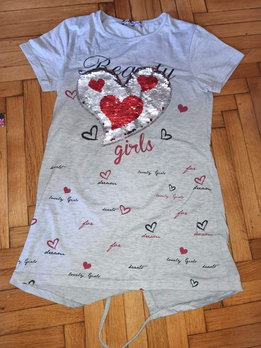 Туника с обръщащи се пайети