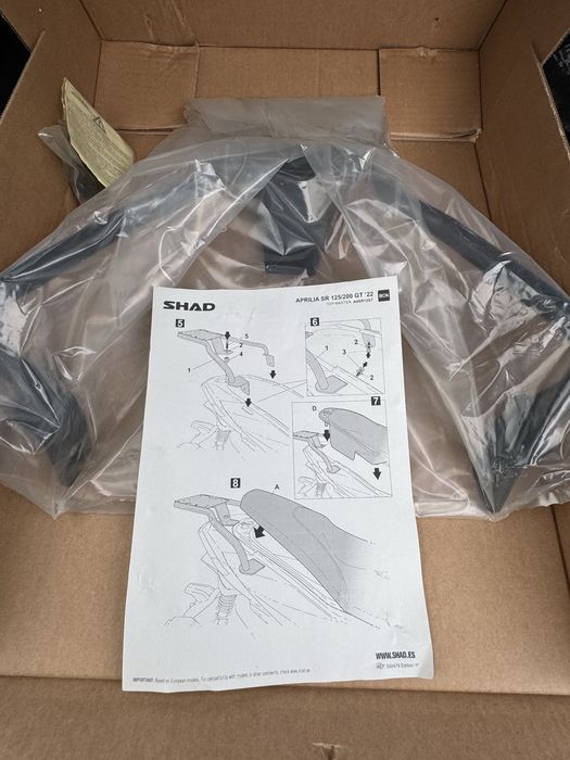 Shad portbagaj spate Aprilia SR GT 125/200