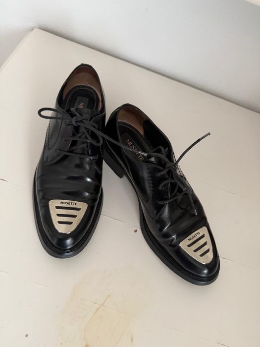 Pantofi Musette cu siret