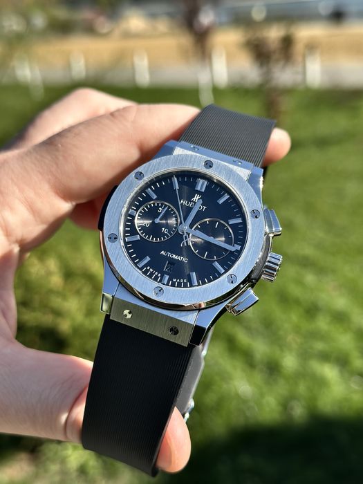 hb classic fusion black dial 45,mm