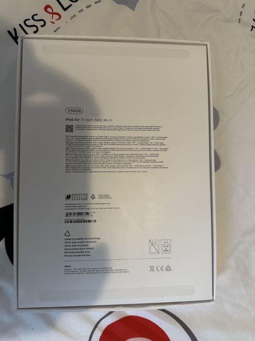 Apple Ipad air 11” M3 256 Gb wifi