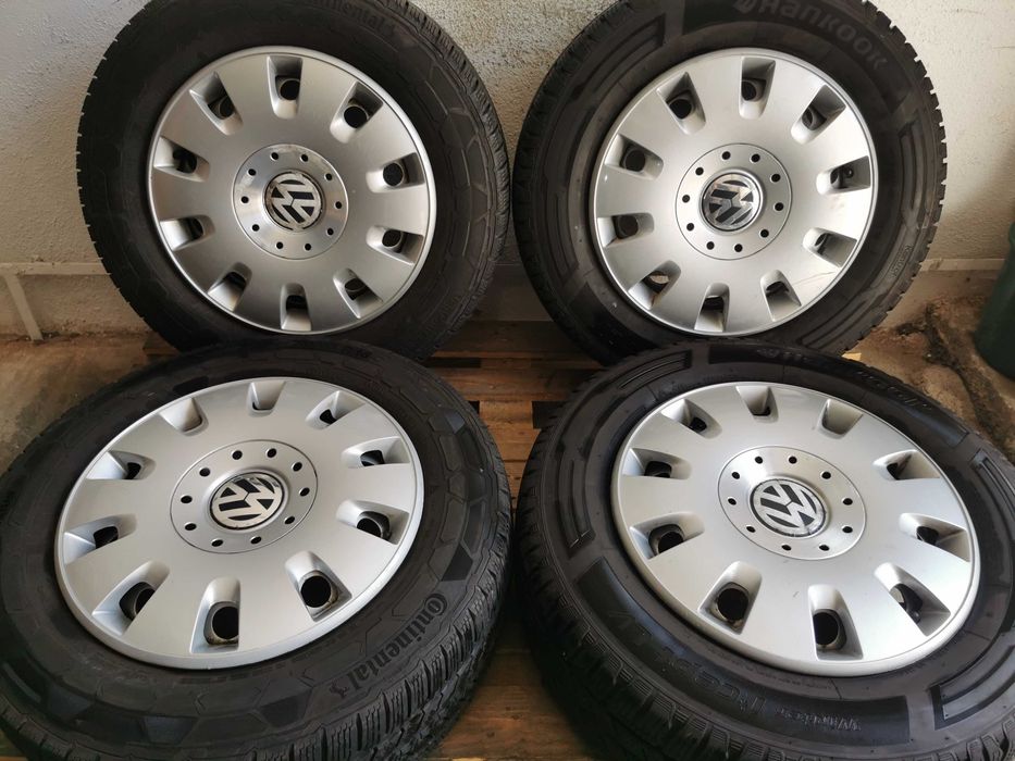 Jante tabla Vw T5 / T6 / Transporter cu anvelope de iarna