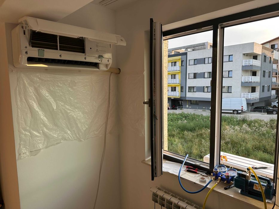 Montaj instalare igienizare aer conditionat - Clima Nova
