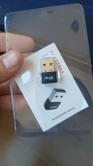 Wireless Adapter M.TK GT836, Mini Wireless, MU-MIMO, USB Adapter, WiFi Dongle