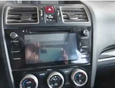 Media player Subaru Forester 2016