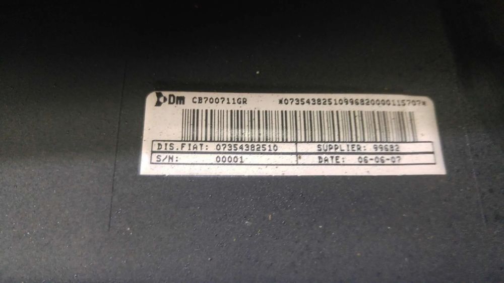 Airbag pasager dreapta fiat ducato 250 07354382510 pb70071020