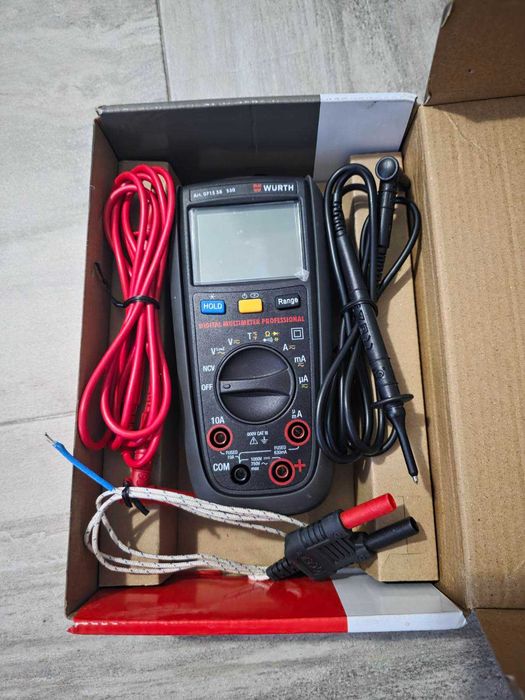 Професионалния цифров мултиметър Würth MTX 203