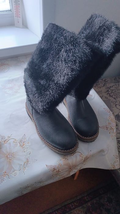 Сапожки войлочные, женские.