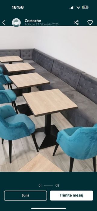 Mobilier bar canapele club pub terase