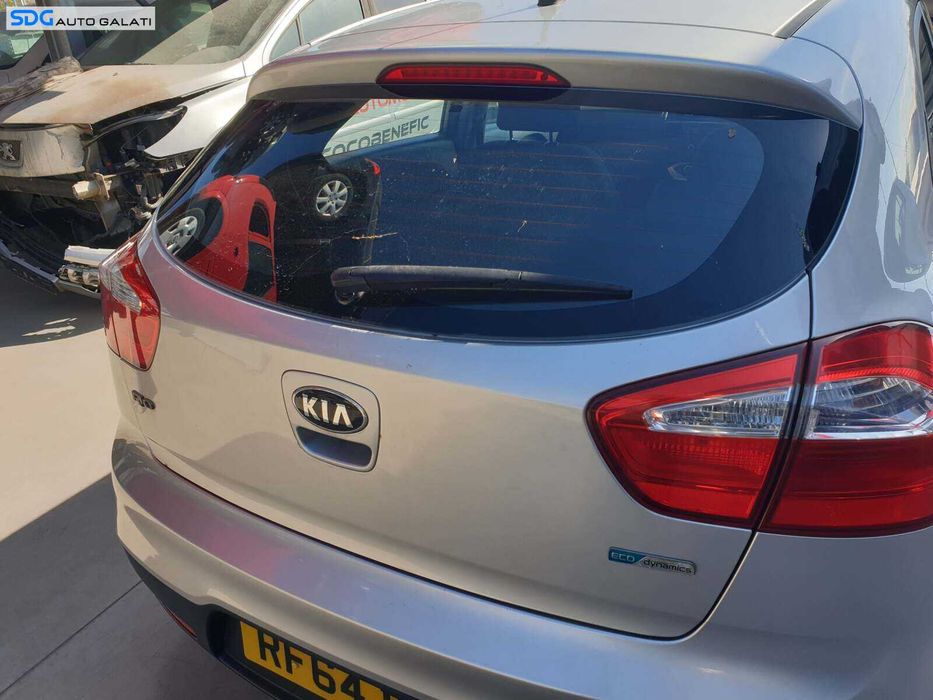 Haion Hayon Portbagaj Dezechipat cu Luneta Geam Sticla Kia Rio 3 Hatchback 2011 - 2015 Culoare 3D [Q2886]